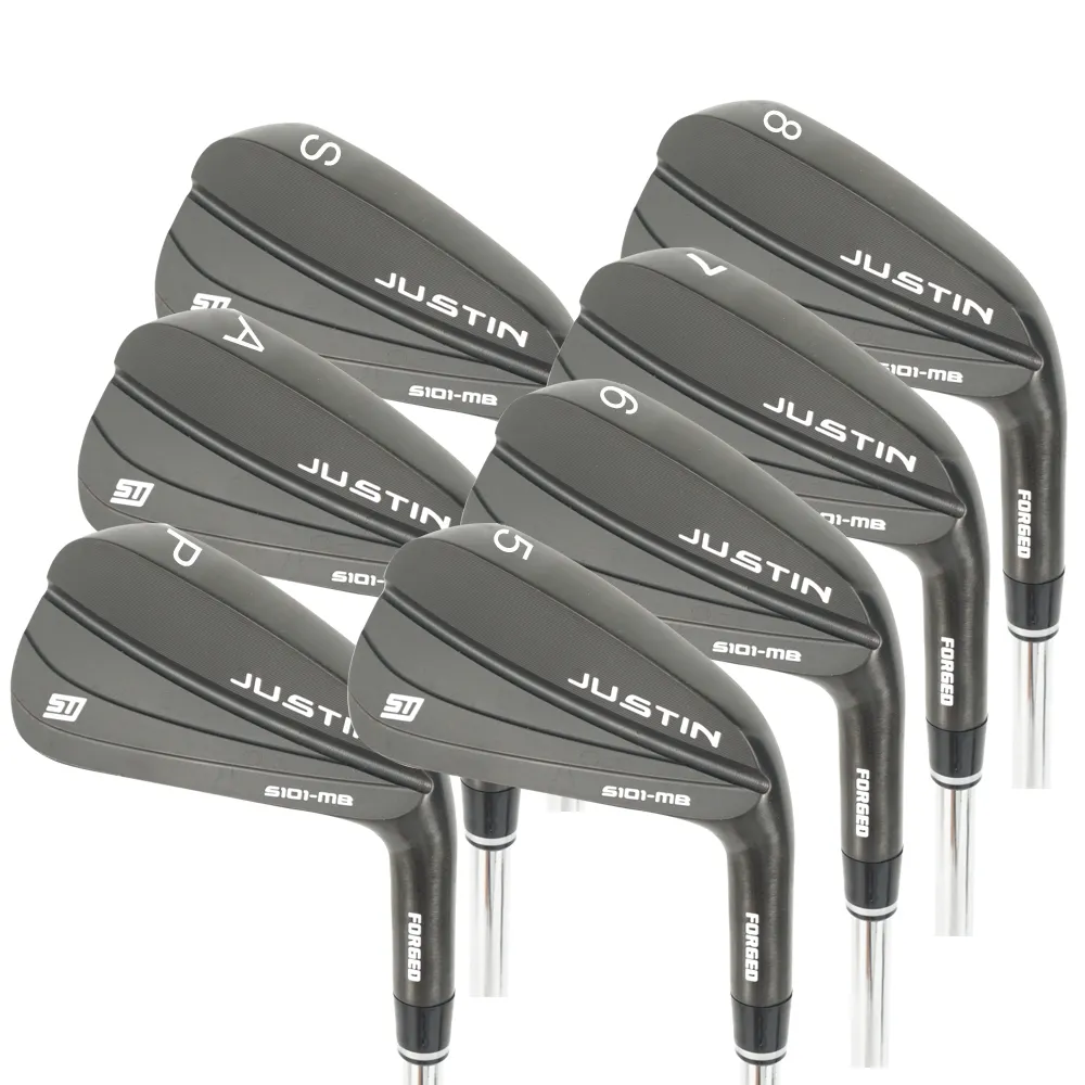 Factory Direct Custom Iron Set Golf Clubs Cnc Milled Golf Club Iron Set Oem Black Golf Iron Sets