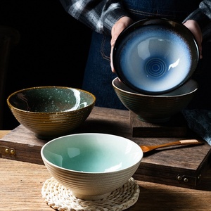 YUBIN Ensemble de bols à <span class=keywords><strong>ramen</strong></span> et soupes en céramique, design zen japonais et asiatique, grand format, écologique, lavable, émaillé au four, pour la maison - Product Image 2