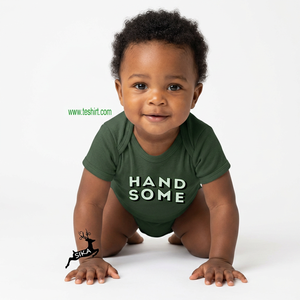 Mono de bebé de moda OEM en oferta, fabricante indio de Tirupur, venta al por mayor, algodón orgánico de bambú, estampado personalizado, infantil, verano, unisex - Product Image 1
