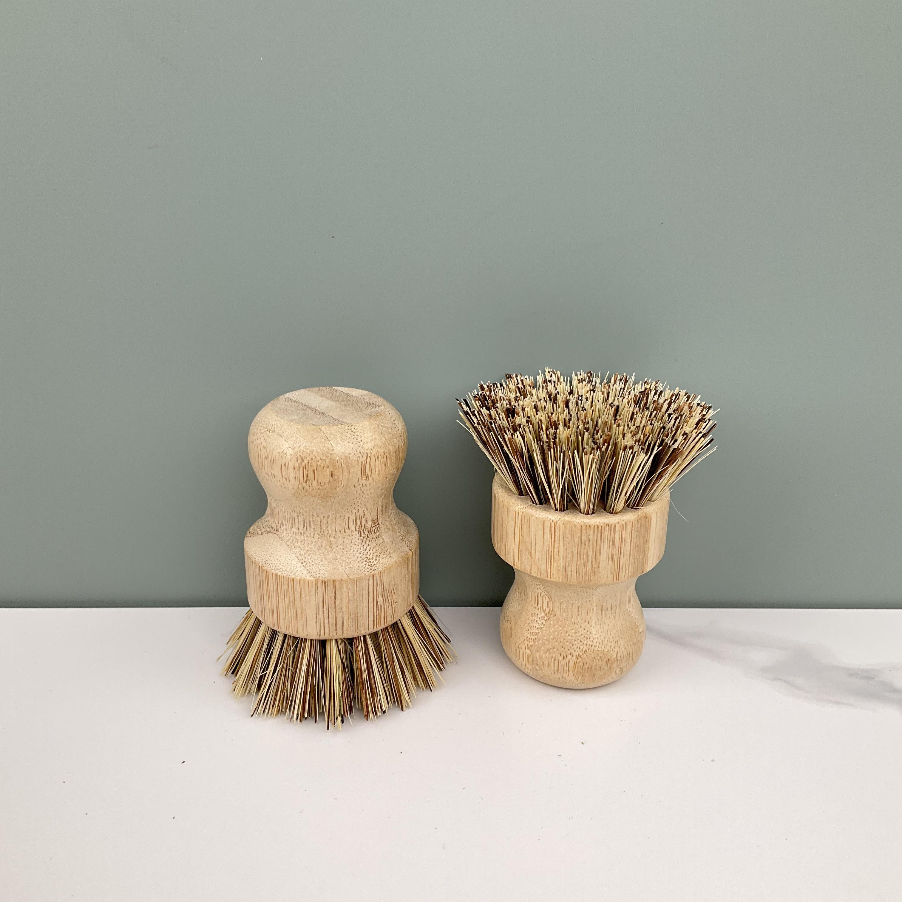 Bambú + cerdas mixtas de palma (5*8cm)