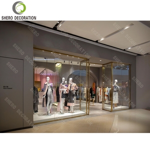 Clothing Shop Interior Design Custom Metal Clothing Display Rack Stand for Clothes Modern Clothing Store Furniture - Product Image 6