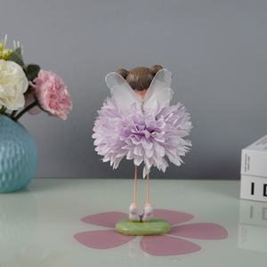 Produttori all'ingrosso accessori per la casa resina statua di <span class=keywords><strong>fiori</strong></span> ornamenti da fata regali di festa ornamenti creativi desktop - Product Image 6