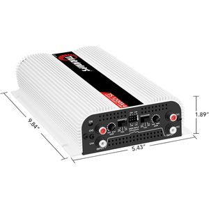 เครื่องขยายเสียง Taramps Ts 1200x4 กำลังขับ 1200 วัตต์ RMS 4 แชนแนล 2 โอห์ม สำหรับรถยนต์ คลาส D ฟูลเรนจ์ ครอสโอเวอร์ในตัว สาย RCA แบบคงที่ - Product Image 5