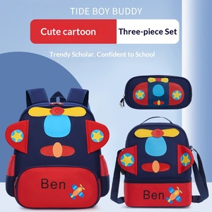 Mochila Escolar <span class=keywords><strong>de</strong></span> Tres Piezas para Niños <span class=keywords><strong>de</strong></span> Jardín <span class=keywords><strong>de</strong></span> Infancia y Primaria, Bolsa <span class=keywords><strong>de</strong></span> Almuerzo y Estuche para Lápices - Product Image 3