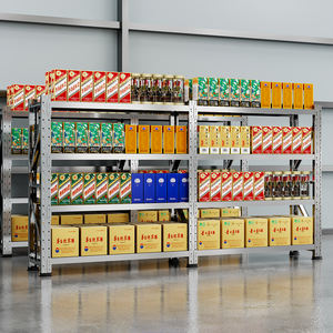 رف صناعي بسعة قابلة للتعديل بولتليس من الفولاذ المقاوم للصدأ رف مستودع للخدمة الشاقة مع حماية من التآكل - Product Image 6