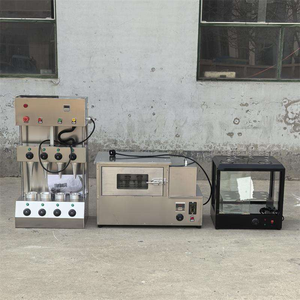 Nueva Máquina Eléctrica para Conos de Pizza, Acero Inoxidable 304, Horno con Vitrina de Exhibición, Portátil y Fácil de Operar - Product Image 2