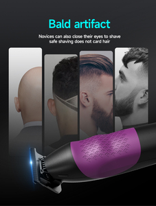 <span class=keywords><strong>Cortadora</strong></span> <span class=keywords><strong>de</strong></span> <span class=keywords><strong>Pelo</strong></span> Profesional Desmontable con Cuchilla <span class=keywords><strong>de</strong></span> Acero Inoxidable <span class=keywords><strong>de</strong></span> <span class=keywords><strong>0</strong></span> <span class=keywords><strong>mm</strong></span>, Recargable por USB, con Batería <span class=keywords><strong>de</strong></span> 2000 mAh - Product Image 4