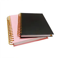 Journal de Fitness et Bien-être Impression Personnalisée Emballage de Luxe Rose Couverture Rigide Agenda Organisateur Quotidien