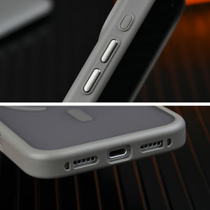 Coque de téléphone magnétique transparente à prix d'usine pour iPhone 17/17 Air/17 <span class=keywords><strong>Pro</strong></span>/17 <span class=keywords><strong>Pro</strong></span> Max, pare-chocs en TPU antichoc, panneau PC INS - Product Image 5