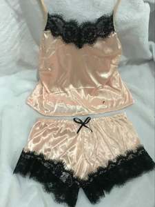 Ensemble de lingerie sexy pour femmes K128, ensemble de vêtements de nuit pour femmes, haut et short mignons, pyjama sexy - Product Image 4