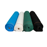Filet de sécurité vert HDPE couleur personnalisée échafaudage de construction clôture de sécurité de bâtiment filet d'ombrage filet à débris