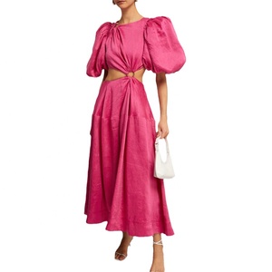 chinese dress ladies Linen Dress, Long Sleeve Dress, Cheongsam Dress, Chinese Vintage Dress, Asian Style Lace Dress, Modern Cheongsam, Qipao dress(Q1058L) S(US 6) / Dark main image 1