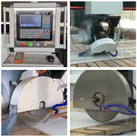 Routeur CNC 5 axes multifonctionnel haute précision avec commande Syntec, boîte de vitesses ATC pour machine à découper la pierre
