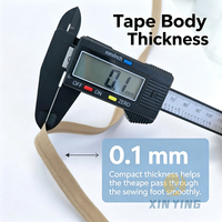 Biais élastique en spandex de 10 mm pour la couture de vêtements, maillots de bain, vêtements de sport, oreillers et housses de canapé