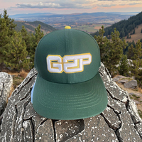 Gorras de Béisbol Personalizadas con Bordado 3D Unisex, Visera Plana, Cierre a Presión, con Logotipo de Hoja de Alto Rendimiento
