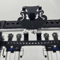 Shizhuo – Rack de musculation multifonctionnel professionnel de haute qualité avec machine à double câble croisé pour entraînement en salle de sport