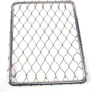 Rifornimento di fabbrica rete intrecciata con rete per uccelli 306 SS corda metallica intrecciata a mano fasci di acciaio inossidabile flessibile semplice saldatura inclusa - Product Image 3