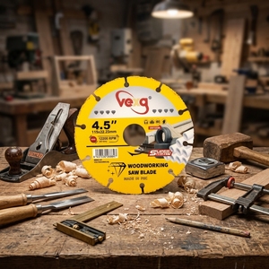 Disco de Corte de Diamante de 115 mm, Hoja de Sierra de Diamante para Trabajar la Madera de 4.5 Pulgadas, para Madera Maciza, PVC, PE, Tuberías <span class=keywords><strong>PPR</strong></span>, Acrílico - Product Image 6