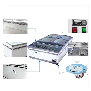 Ventas directas de fábrica Smart Island Freezer Supermercado Cofre de refrigeración para frutas y verduras - Product Image 6