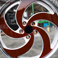 Rines Rústicos Forjados de Aleación Vortex Swirl Spoke de 19, 20 y 22 Pulgadas 5x114.3 para Dodge Challenger Miami Coupe