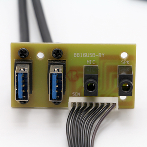 Cáp Chuyển Đổi Âm Thanh Tùy Chỉnh, Cổng <span class=keywords><strong>USB</strong></span> 3.0 Hai Cổng Cho Máy Tính Và Máy Tính Bảng Mặt Trước Cổng <span class=keywords><strong>USB</strong></span> - Product Image 3