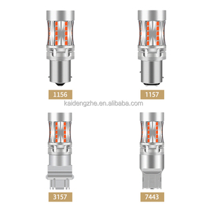 ไฟเบรกท้ายรถ LED อัตโนมัติ IP68กันน้ำแบบเสียบปลั๊กแล้วเล่นได้โคมไฟอะลูมิเนียมดัดแปลง3020ชิปสำหรับรถเก๋งใช้ได้กับรถซีดาน - Product Image 3