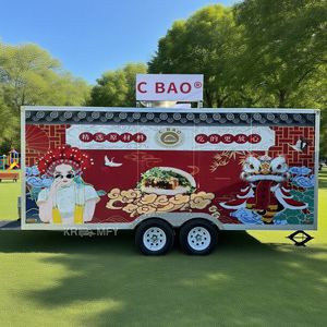 Remolque de Bar Personalizable para Helados, Equipo de Cocina Único, Diseño Premium, Carritos Móviles para Hot Dogs, Quiosco de Café - Product Image 4