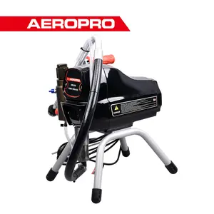 AEROPRO 470 profesyonel 220V karbon fırça motoru püskürtücü DIY kapalı ve açık boyama makinesi doğrudan fabrika satış