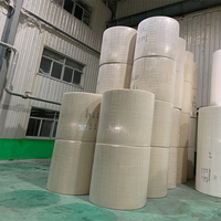 Rouleau Jumbo de Papier Toilette en Bambou à Base de Matière Première la Moins Chère pour la Fabrication de Rouleaux Mères