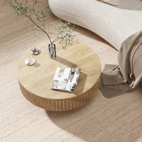 Table basse multifonctionnelle durable de style scandinave moderne pour salon, rangement en bois, design intelligent, meubles d'appartement