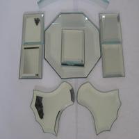 Wholesale Prices Custom Cut Mirror Glass Any Shape Dimension Polished Edges for Home Commercial