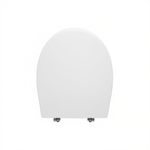 Asiento de inodoro para Esedra Key Shape 2 Basin, blanco, con bisagras de expansión en forma de C, 53 cm de longitud - Product Image 3