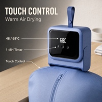 Séchoir à linge pliable et portable, se range facilement dans une valise, idéal pour le camping et les voyages en plein air, machine d'entretien des vêtements