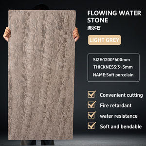 Carrelage <span class=keywords><strong>de</strong></span> <span class=keywords><strong>parement</strong></span> en pierre douce écologique Panneaux muraux flexibles avec revêtement mural en gros d'usine Pierre pour <span class=keywords><strong>chambre</strong></span> à coucher - Product Image 4