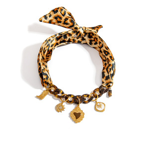 Collar de Aleación de Zinc con Forma de Corazón Estilo Europeo Americano, Cadena de Clavícula con Acrílico, Joyería de Alta Gama, Ligera y de Lujo - Product Image 5