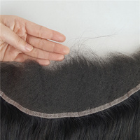 Extensiones de Cabello Humano Indio 100% Remy con Cutícula Alineada, Doble Trama a Máquina, Cierre y Frontal de Encaje Transparente HD