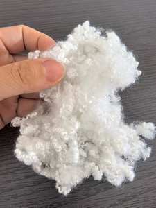 Fibre de polyester recyclée 7D*64mm, fibres creuses conjuguées pour le textile de maison, garnissage d'oreiller - Product Image 2