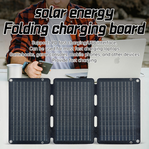 מטען פאנל סולרי מתקפל סולרי 30w 60w 100w מודול סולארי מתקפל עבור טלפון נייד/קמפינג/חיצוני - Product Image 3