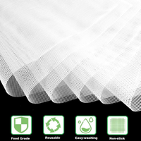 Tapis de maille réutilisable en Gel de silice, tapis de maille en Silicone, filet de plantation papier pour plateau de semis de plantes hydroponiques