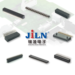 Nữ <span class=keywords><strong>Header</strong></span> 2.54 Mm Pitch 3.5 Chiều Cao Single <span class=keywords><strong>Row</strong></span> 180 Độ Nữ Pin <span class=keywords><strong>Header</strong></span> Connector Trên Pcb - Product Image 6