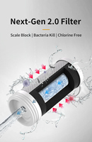 Robinet purificateur d'eau intelligent avec affichage numérique, filtre à charbon actif UV, indicateur de température et de durée de vie du filtre