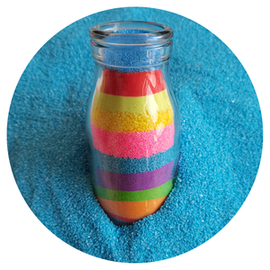 Premium spiaggia di sabbia colorata Fine per uso decorativo per le decorazioni di nozze spiaggia e sabbia di arte forniture - Product Image 3