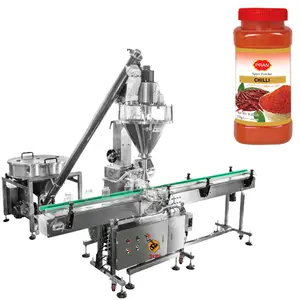 Petite machine de remplissage automatique de poudre sensorielle pour machine de remplissage de poudre de chili machine de remplissage de poudre d'épices