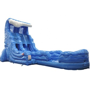 Trẻ em Người lớn <span class=keywords><strong>Inflatable</strong></span> ướt và khô trượt nước với hồ bơi cho thuê - Product Image 4