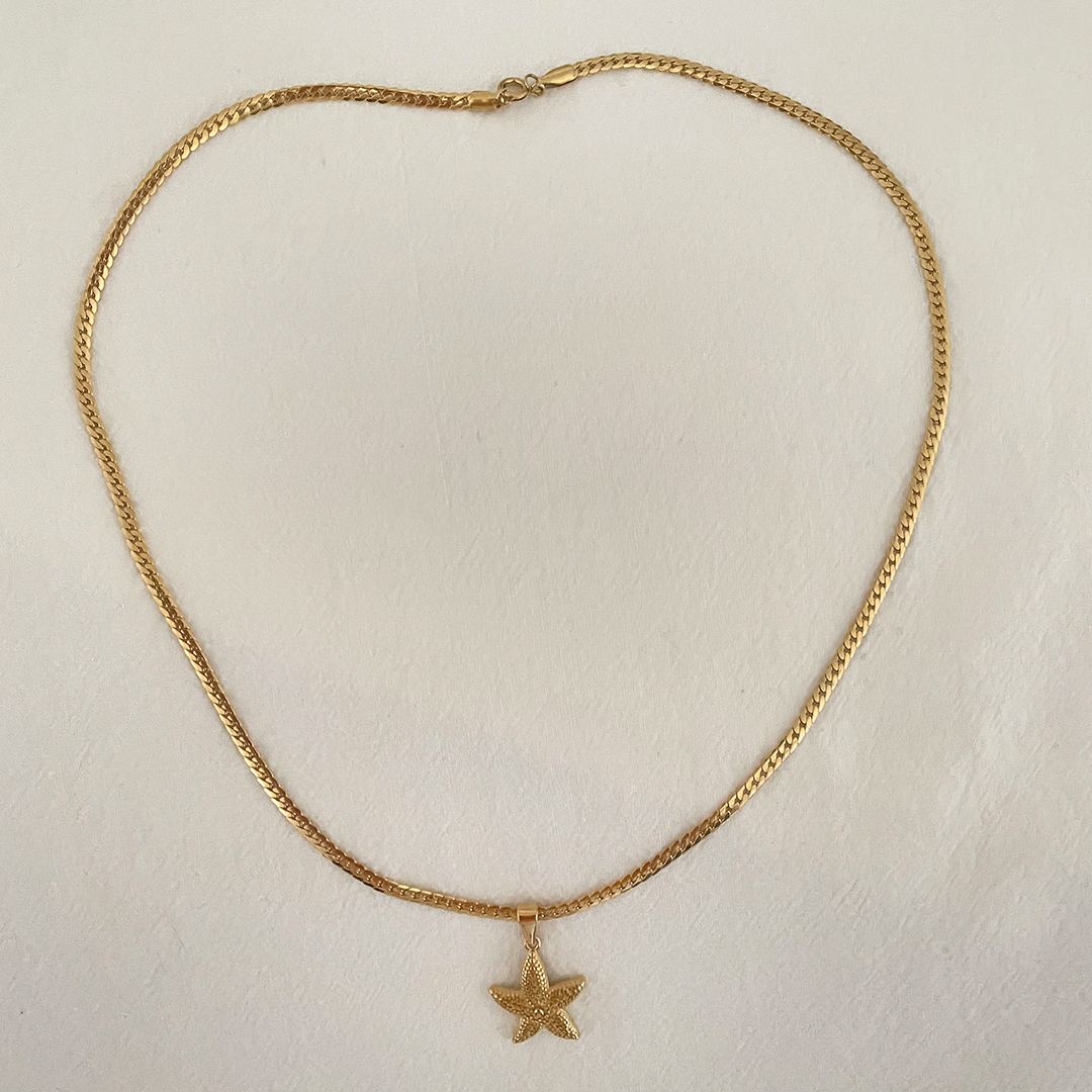 Cadena fina Starfish 50cm