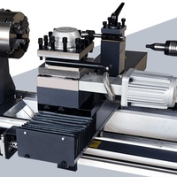 Tour à bois automatique CNC Mustang MT5025AT avec moteur 1,5 kW, multifonctionnel pour la production de bouchons et de bols en bois