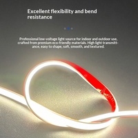 Lampu LED Strip Silikon Tahan Air IP68 Outdoor 30m/20m Tanpa Penurunan Tegangan 24V Perekat Sendiri Fleksibel 3000K-6500K Suhu Warna CRI