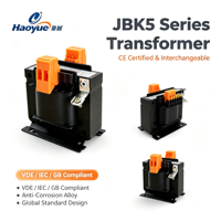 Transformateur de commande monophasé JBK5 Série 2,5 kVA 50/60 Hz pour panneau de commande d'automatisation industrielle