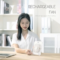 Mini ventilateur de table USB portable et pliable rechargeable pour bureau, idéal pour la Chine