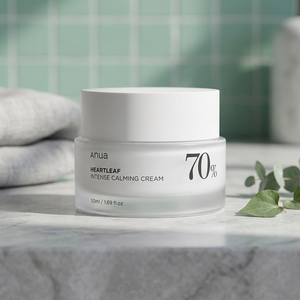 ครีมบำรุงผิวหน้า Anua Korean Skin Care Heartleaf 70 Intense Calming Cream 50 มล. ช่วยปลอบประโลมผิวและเติมความชุ่มชื้น - Product Image 2
